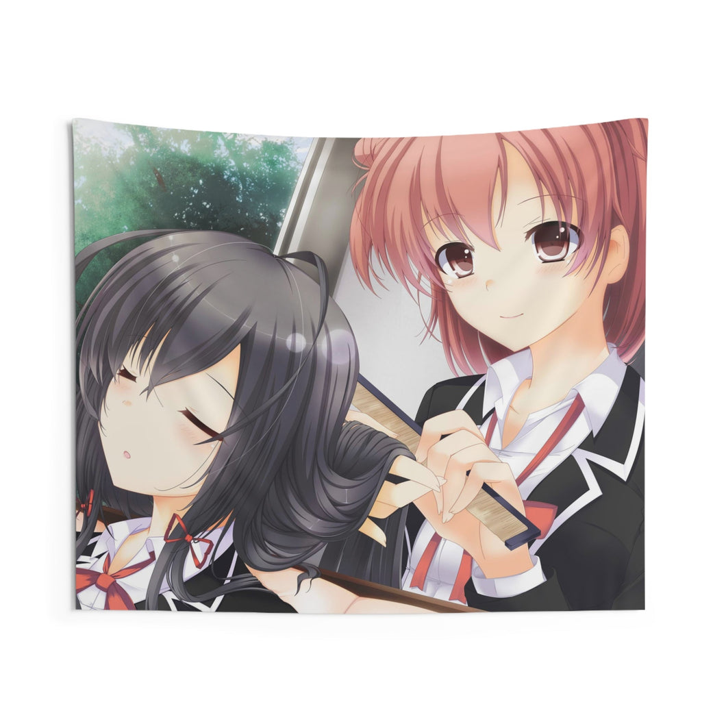 My Teen Romantic Comedy SNAFU Yukino Yukinoshita, Yui Yuigahama Indoor Wall Tapestry