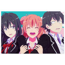 Load image into Gallery viewer, My Teen Romantic Comedy SNAFU Hachiman Hikigaya, Yukino Yukinoshita, Yui Yuigahama Jigsaw Puzzle
