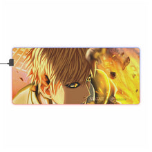 Load image into Gallery viewer, Anime One-Punch Man RGB LED Mouse Pad (Desk Mat)
