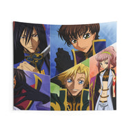 Code Geass Lelouch Lamperouge, Suzaku Kururugi Indoor Wall Tapestry