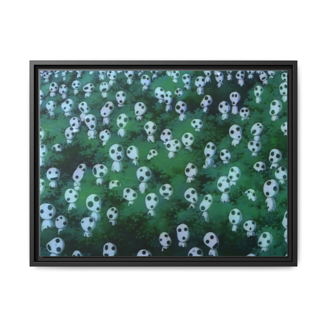 Princess Mononoke Canvas Framed Art Print