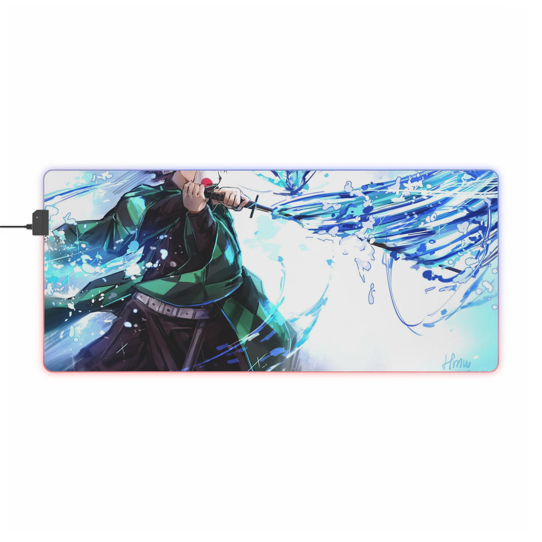 Demon Slayer: Kimetsu no Yaiba RGB LED Mouse Pad (Desk Mat)