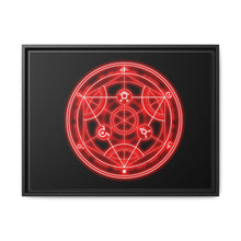 Load image into Gallery viewer, Anime FullMetal Alchemist Canvas Framed Art Print
