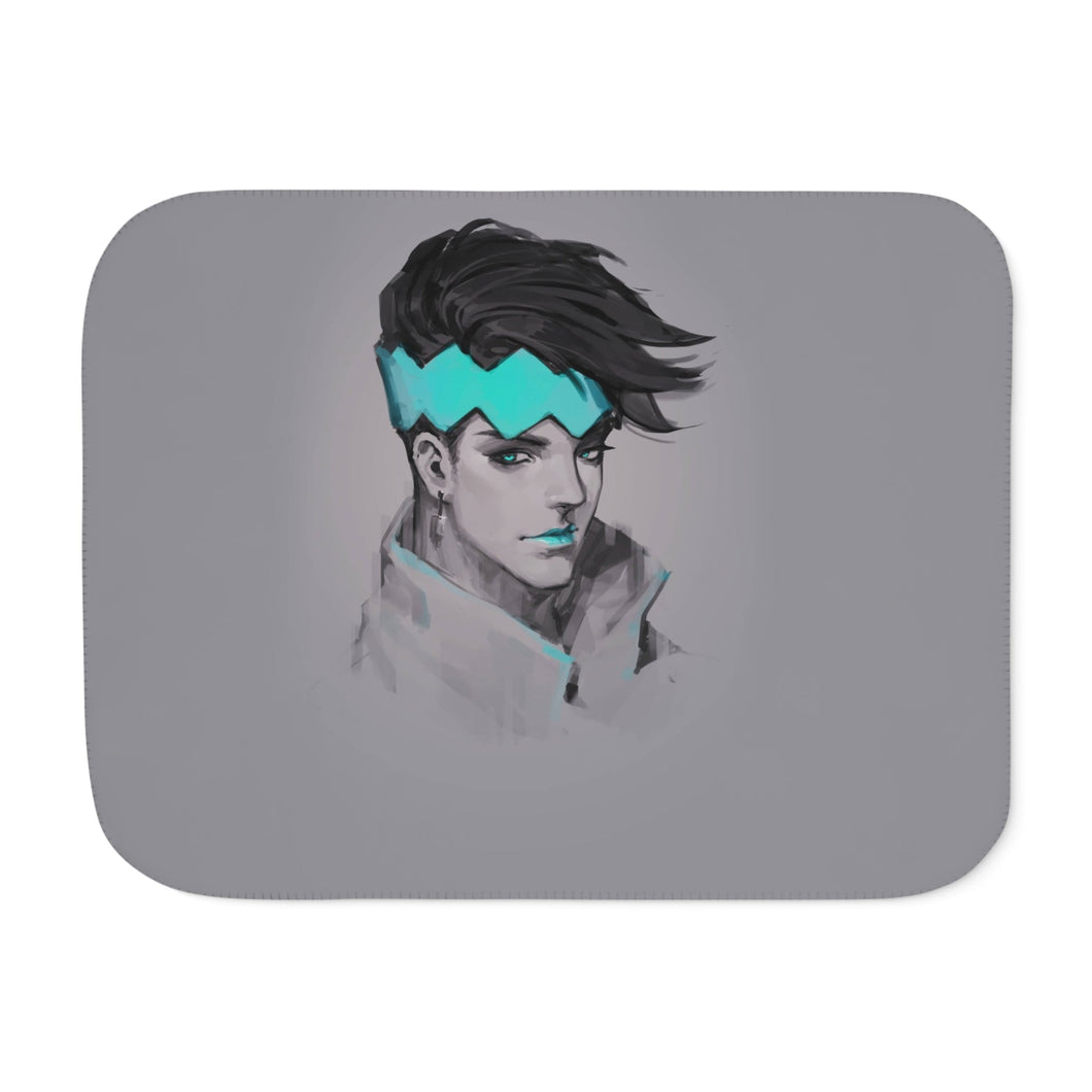 Anime Jojo's Bizarre Adventure Sherpa Blanket