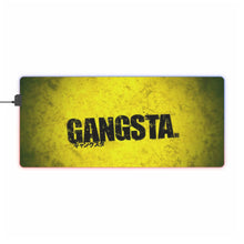 Load image into Gallery viewer, Gangsta. RGB LED Mouse Pad (Desk Mat)
