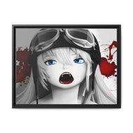 Road Kill Canvas Framed Art Print