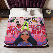 Load image into Gallery viewer, Mob Psycho 100 Shigeo Kageyama Sherpa Blanket
