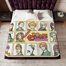 Load image into Gallery viewer, Anime The Seven Deadly Sins Sherpa Blanket
