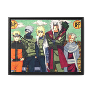 Anime Naruto Canvas Framed Art Print