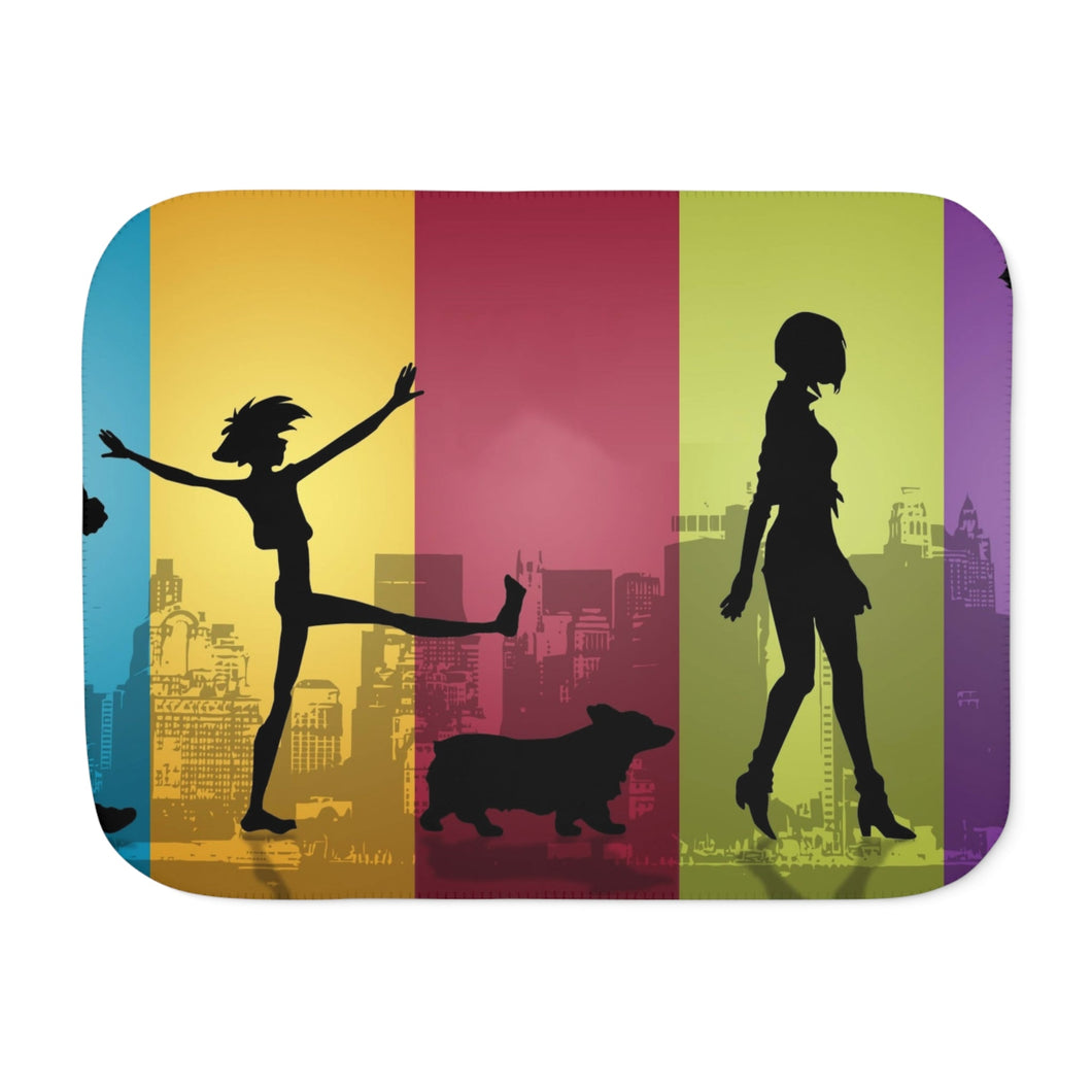 Anime Cowboy Bebop Sherpa Blanket