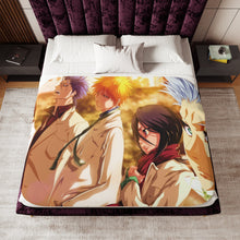 Load image into Gallery viewer, Anime Bleach Sherpa Blanket
