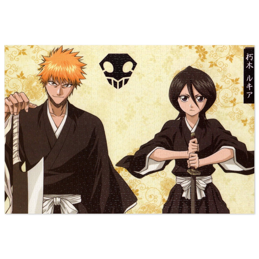Bleach Ichigo Kurosaki, Rukia Kuchiki Jigsaw Puzzle