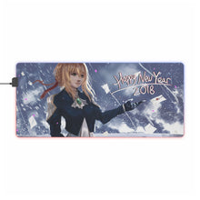 Load image into Gallery viewer, Violet Evergarden RGB LED Mouse Pad (Desk Mat)
