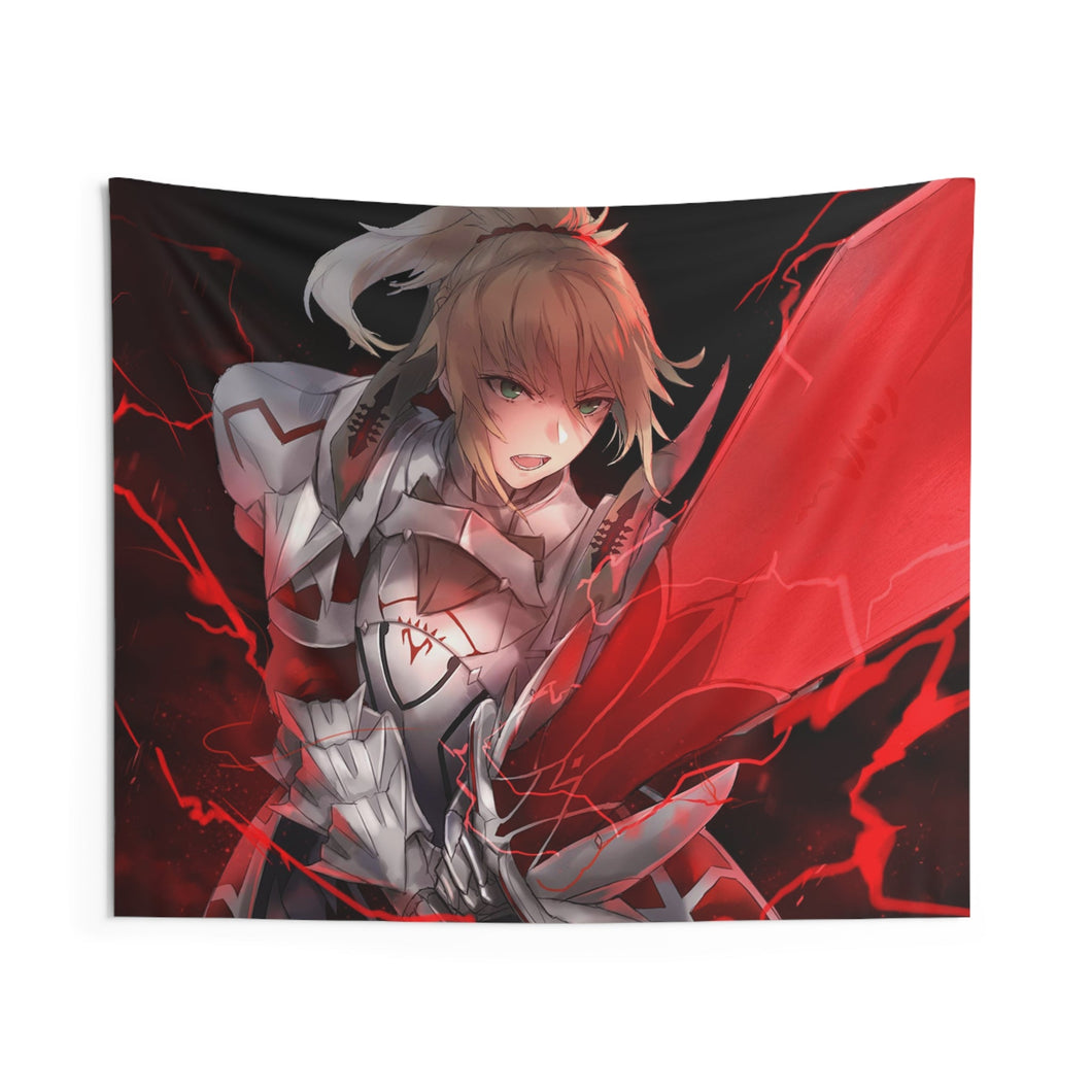 Fate/Apocrypha Saber Of Red Indoor Wall Tapestry