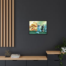 Load image into Gallery viewer, Eeveelution Canvas Framed Art Print
