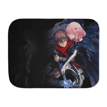 Load image into Gallery viewer, Anime Guilty Crown Sherpa Blanket
