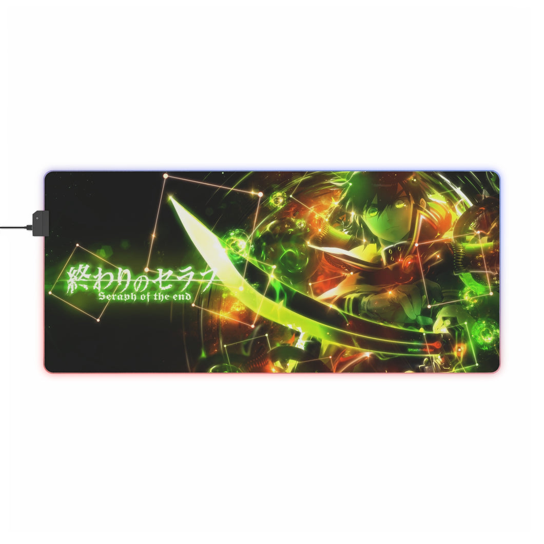 Seraph Of The End RGB LED Mouse Pad (Desk Mat)