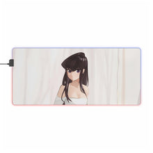 Load image into Gallery viewer, Komi Can&#39;t Communicate Komi Shouko RGB LED Mouse Pad (Desk Mat)
