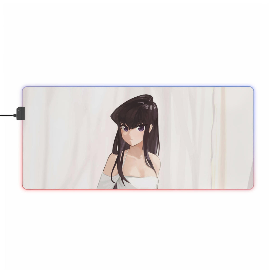 Komi Can't Communicate Komi Shouko RGB LED Mouse Pad (Desk Mat)