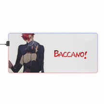 Load image into Gallery viewer, Baccano! RGB LED Mouse Pad (Desk Mat)
