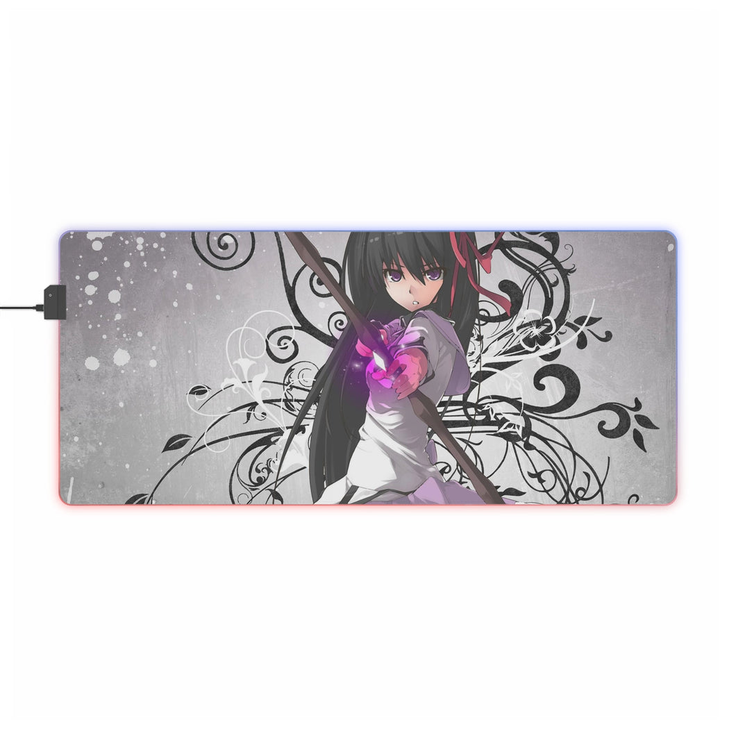 Puella Magi Madoka Magica RGB LED Mouse Pad (Desk Mat)
