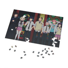 Load image into Gallery viewer, Blue Exorcist Rin Okumura, Yukio Okumura, Kuro, Shiemi Moriyama Jigsaw Puzzle
