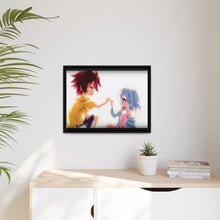 Load image into Gallery viewer, Sora and Shiro Canvas Framed Art Print
