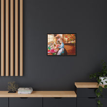 Load image into Gallery viewer, Anime Howl&#39;s Moving Castle Canvas Framed Art Print
