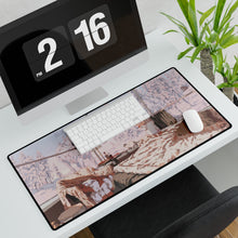 Load image into Gallery viewer, Looking Out at a Giant Snow Moose Mouse Pad (Desk Mat)
