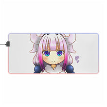 Load image into Gallery viewer, Miss Kobayashi&#39;s Dragon Maid Kanna Kamui, Kobayashi San Chi No Maid Dragon RGB LED Mouse Pad (Desk Mat)
