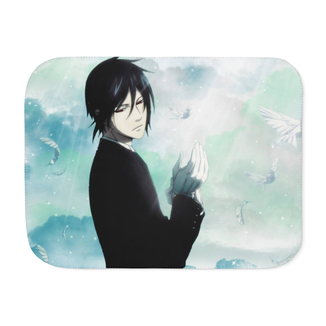 Black Butler Sherpa Blanket