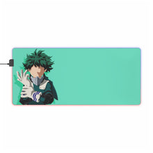 Load image into Gallery viewer, My Hero Academia Izuku Midoriya RGB LED Mouse Pad (Desk Mat)
