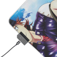 Load image into Gallery viewer, Saruhiko Fushimi Vs Misaki Yata RGB LED Mouse Pad (Desk Mat)
