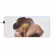 Load image into Gallery viewer, One Piece Sanji RGB LED Mouse Pad (Desk Mat)

