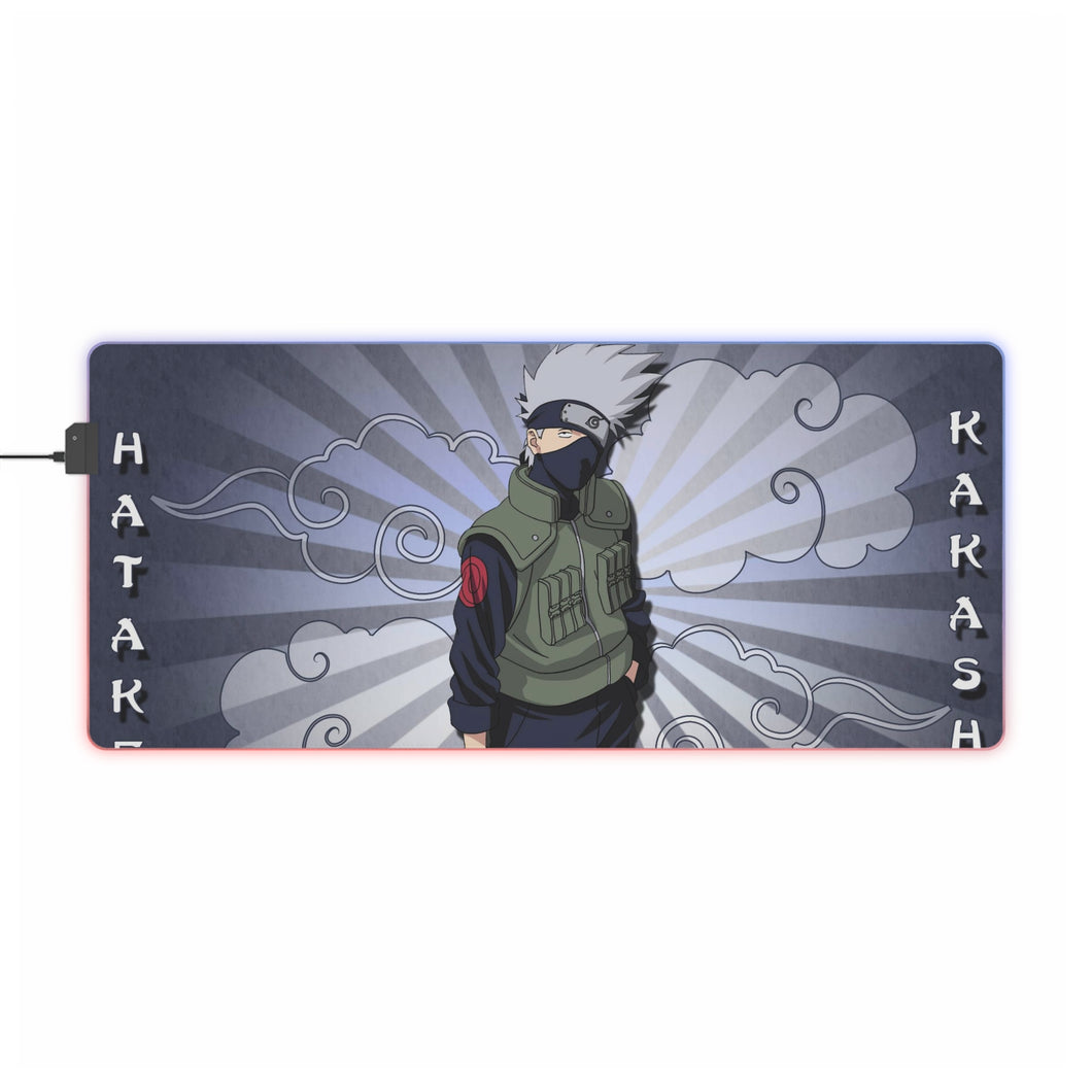 Kakashi Hatake RGB LED Mouse Pad (Desk Mat)