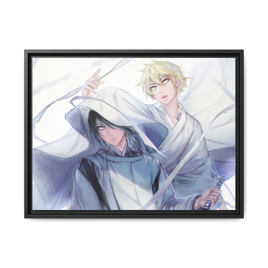 Noragami Yato, Yukine, Noragami Canvas Framed Art Print
