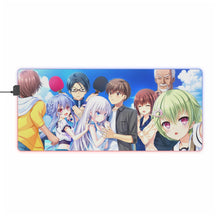 Load image into Gallery viewer, Anime Summer Pockets RGB LED Mouse Pad (Desk Mat)
