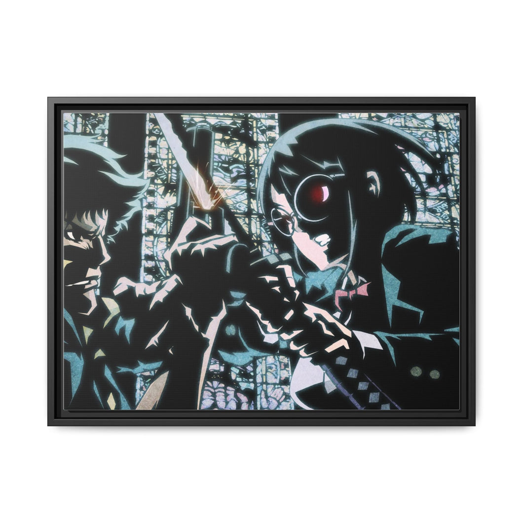 Durarara!! Canvas Framed Art Print