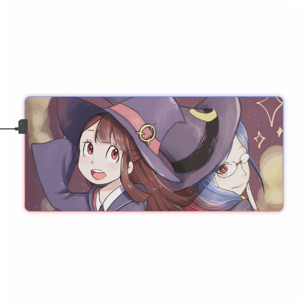 Little Witch Academia Atsuko Kagari, Computer Keyboard Pad RGB LED Mouse Pad (Desk Mat)
