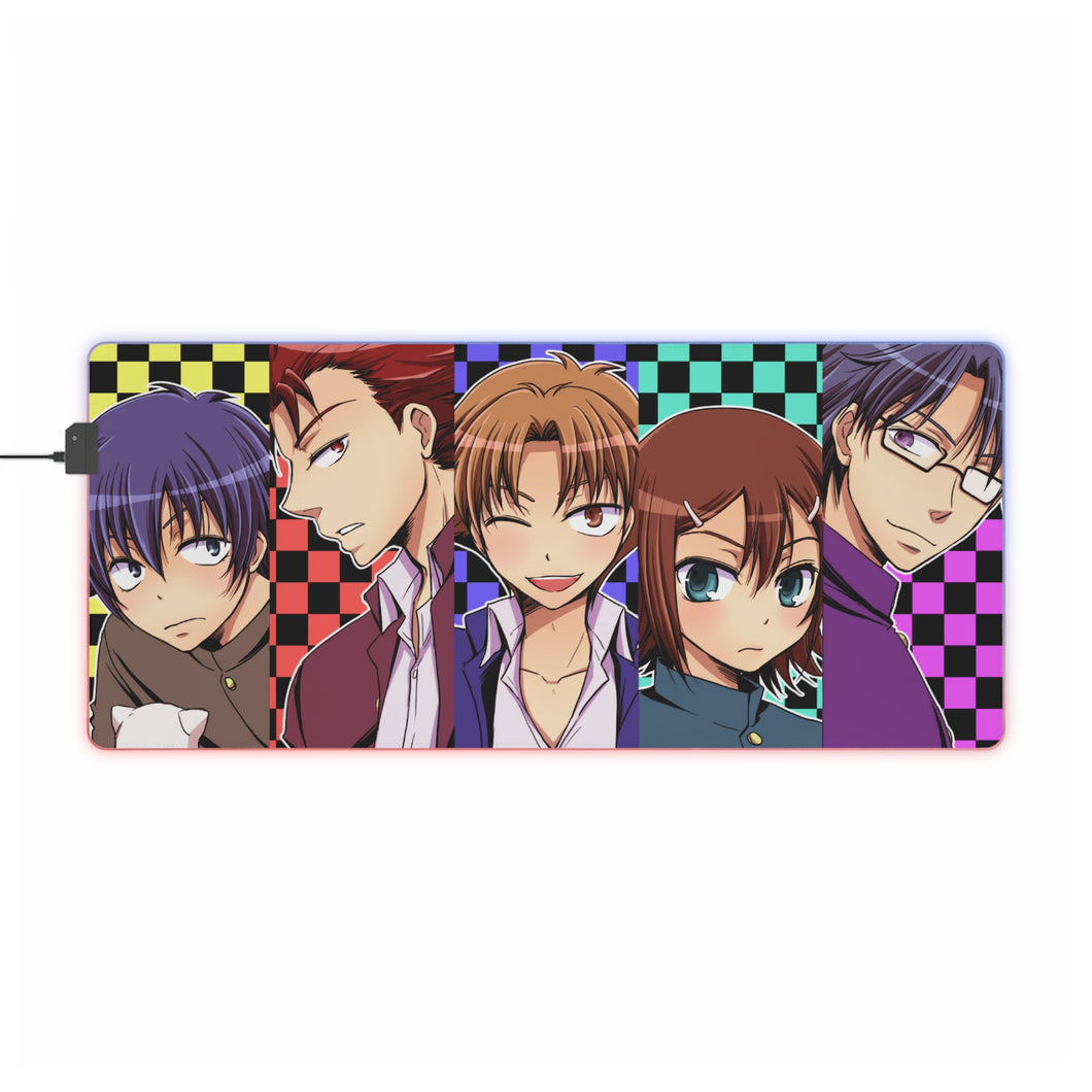 Baka And Test RGB LED Mouse Pad (Desk Mat)