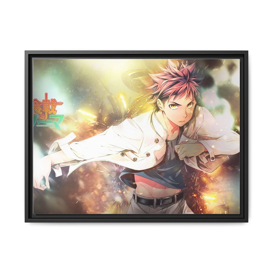 Food Wars: Shokugeki no Soma Canvas Framed Art Print