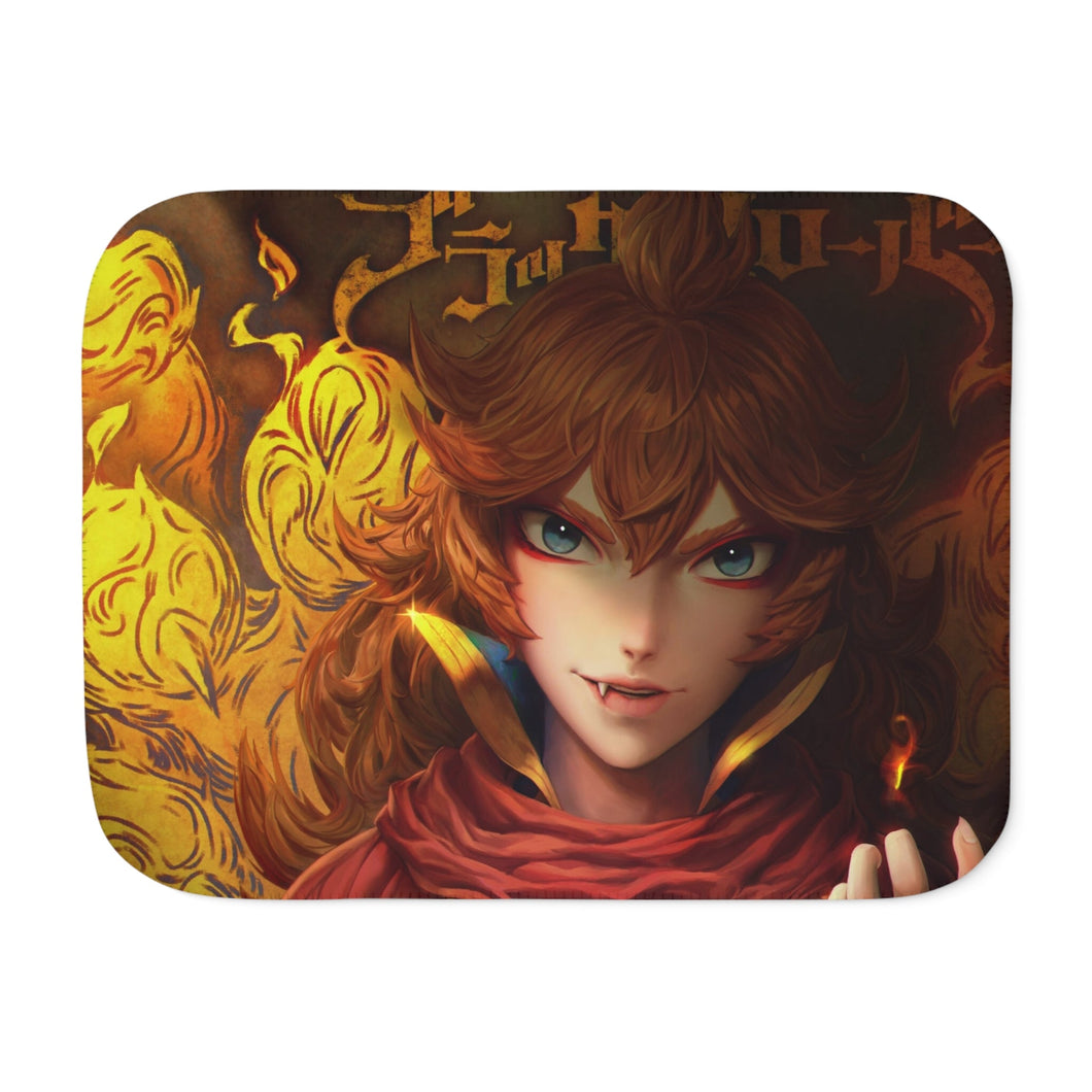 Black Clover Mereoleona Vermillion Sherpa Blanket