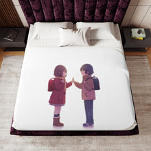 Load image into Gallery viewer, Anime ERASED Sherpa Blanket
