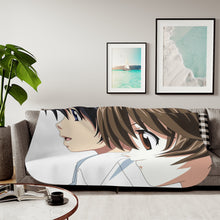 Load image into Gallery viewer, Anime Elfen Lied Sherpa Blanket
