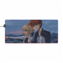 Load image into Gallery viewer, Artoria Pendragon RGB LED Mouse Pad (Desk Mat)
