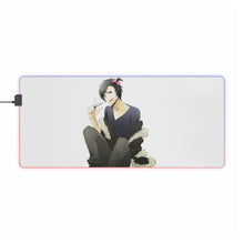 Load image into Gallery viewer, Durarara!! Izaya Orihara RGB LED Mouse Pad (Desk Mat)
