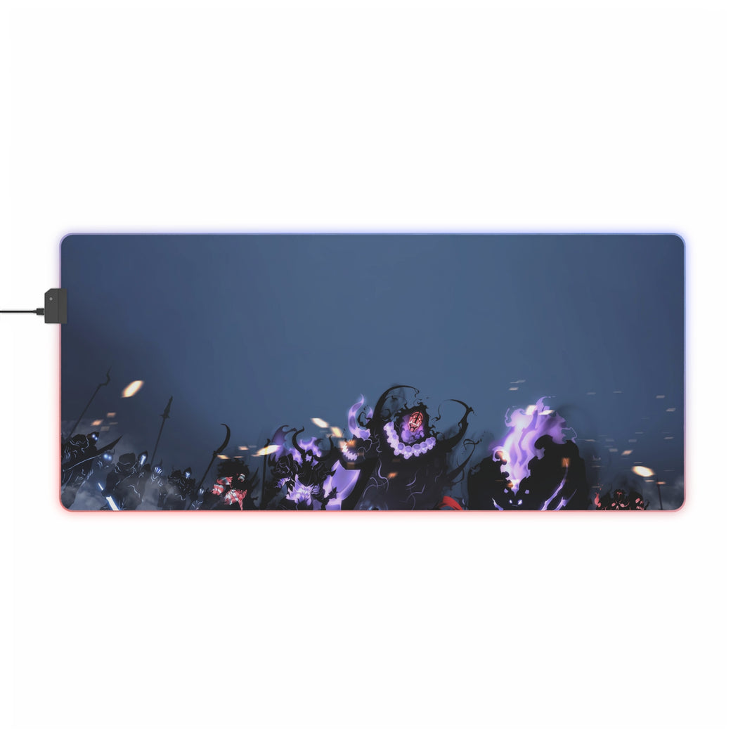 Solo Leveling RGB LED Mouse Pad (Desk Mat)