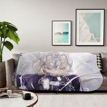 Load image into Gallery viewer, Anime Fate/Apocrypha Sherpa Blanket
