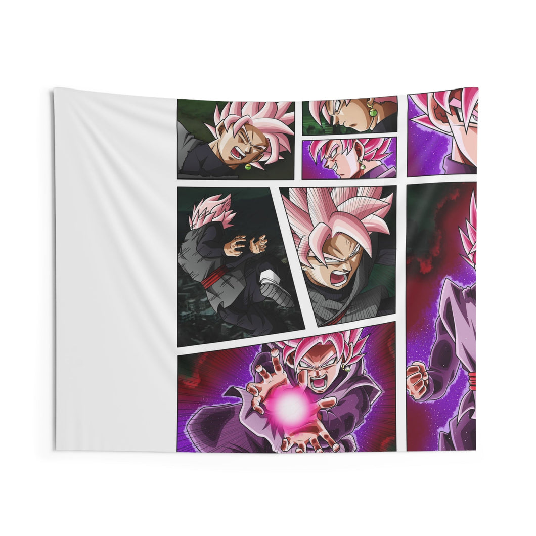 Black Goku Indoor Wall Tapestry