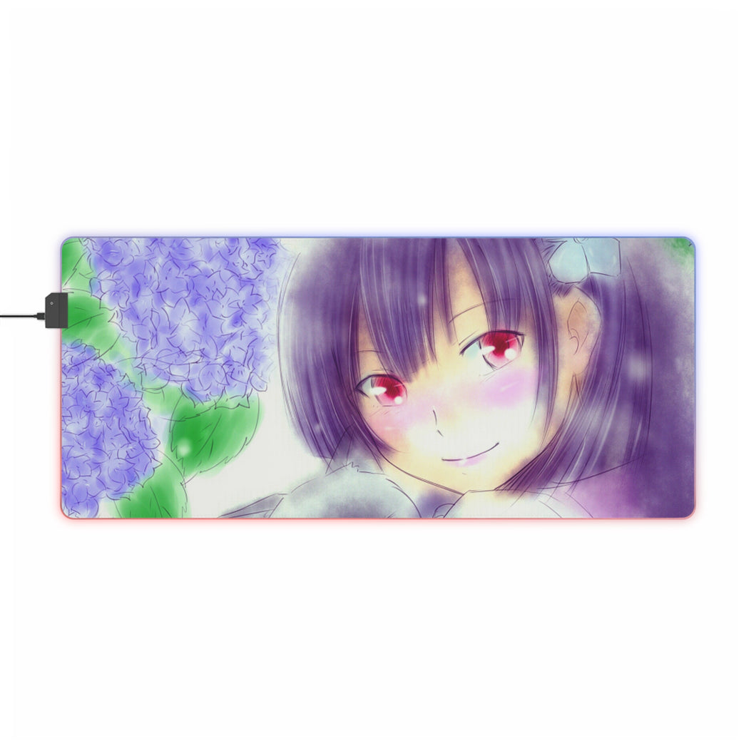 Sankarea Babu, Rea Sanka, Sankarea RGB LED Mouse Pad (Desk Mat)
